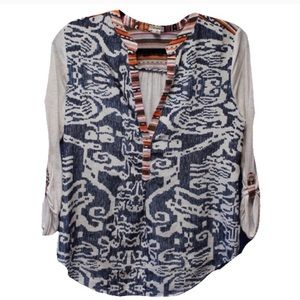 Anthropologie tiny devas popover blouse